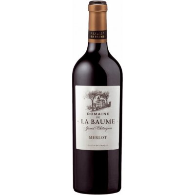 Domaine de La Baume Merlot 14,5% 0,75 l (holá láhev) – Hledejceny.cz