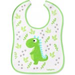 BabyOno Bryndák froté nepromokavý Dino zelený – Zboží Dáma