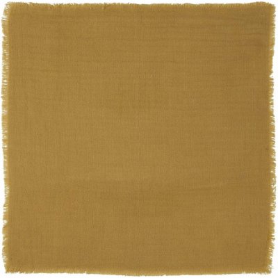 IB Laursen bavlna ubrousek Double Weaving Sahara žlutá barva béžová barva textil 40x40cm – Zboží Dáma