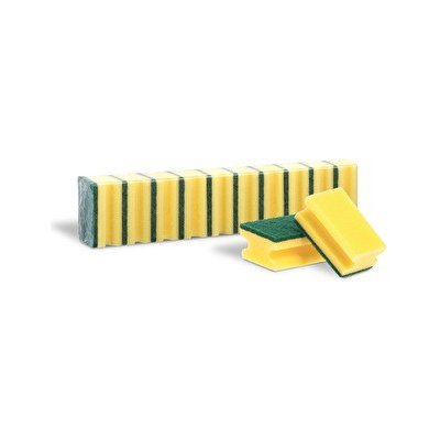 Vernatshop Houbička na nádobí tvarovaná MAXI 10 ks, žlutá – Zbozi.Blesk.cz