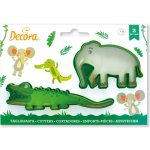 Vykrajovátka slon a krokodýl 14x6cm - Decora – Hledejceny.cz