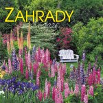 Zahrady nástěnný 33 x 33 cm 2026 – Sleviste.cz