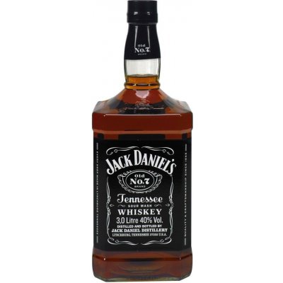 Jack Daniel's TENNESSEE WHISKEY 40% 3 l (Karton) – Hledejceny.cz
