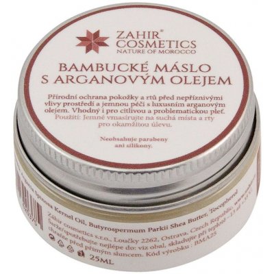 Zahir Cosmetics Bambucké máslo s arganovým olejem 25 ml – Zbozi.Blesk.cz