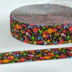 Pruženka s kytičkami 4 cm – Zboží Dáma