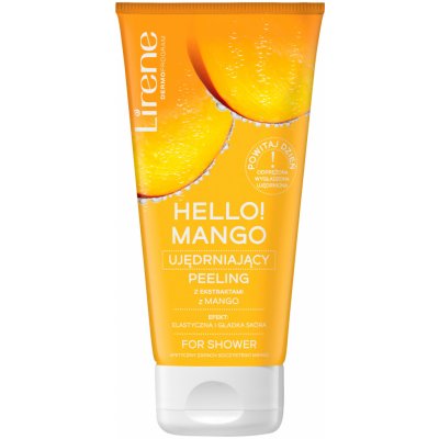 Lirene Hello! Mango zpevňující tělový peeling s vyživujícím účinkem 175 ml – Sleviste.cz