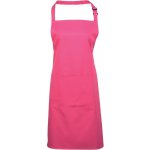 Premier Zástěra Colours PR 154 s laclem a kapsou na břiše COT390154c1899-hot pink Růžová – Hledejceny.cz