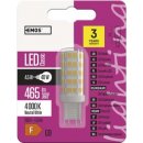 Emos LED žárovka Classic JC A++ 4,5W G9 neutrální bílá