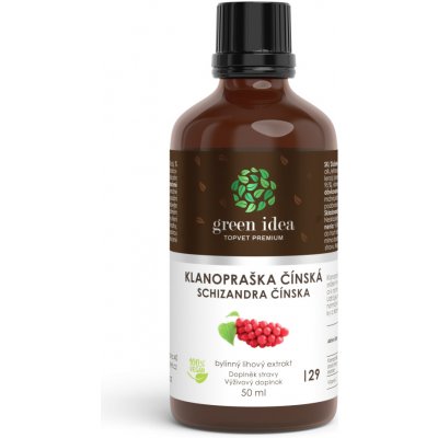 Green idea Schizandra klanopraška čínská tinktura 50 ml – Hledejceny.cz