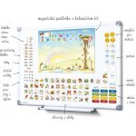 Teddies Kalendář magnetický Školka 114 ks magnetek v kartonu 45 x 32 x 1 cm – Zboží Dáma