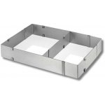 Dortisimo Nastavitelný ráfek čtverec a obdélník 15 - 28 x 25 - 48 cm výška 5 cm – Hledejceny.cz