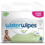 Water Wipes 99,9 % vody vlhčené ubrousky 4 x 60 ks – Zboží Dáma