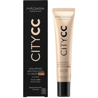 Mádara Citycc Hyaluronic Anti-Pollution CC krém SPF15 Light 40 ml – Sleviste.cz