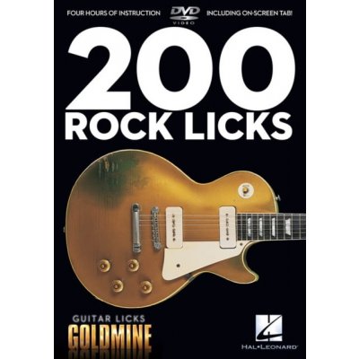 200 Rock Licks DVD – Zboží Mobilmania