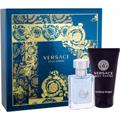 Versace Pour Homme EDT 30 ml + sprchový gel 50 ml dárková sada – Zboží Mobilmania