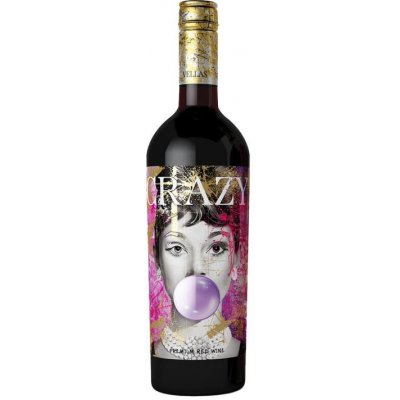Vignobles Vellas Crazy Merlot-Syrah suché červené 2024 10,5% 0,75 l (holá láhev) – Hledejceny.cz