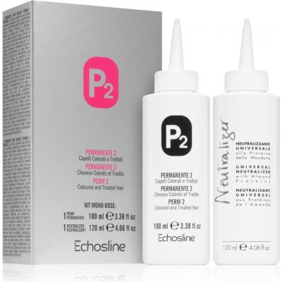 Echosline P2 Barvené a preparované vlasy 120 + 100 ml – Zboží Mobilmania