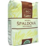 Bioharmonie Špaldová mouka bílá polohrubá 1kg – Zboží Dáma
