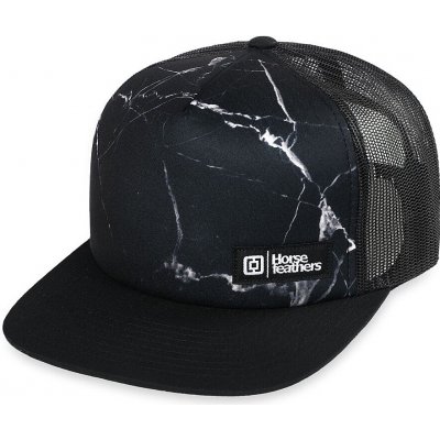 Horsefeathers Mave Trucker Black Marble