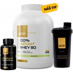 AKCE ATP Nutrition 100% Instant Whey 80 CFM 2000 g + ZDARMA DigeZyme 30 tob + Šejkr 700 ml – Hledejceny.cz