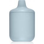 Mushie silikonový hrneček s pítkem Powder Blue 175 ml – Zboží Dáma