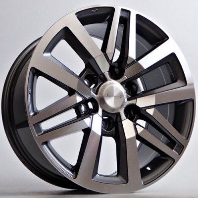 Racing Line Hasky 9x18 6x139,7 ET30 grey face machined – Zboží Mobilmania