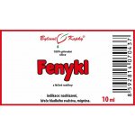 Bylinné kapky Fenykl 100% přírodní silice 10 ml – Hledejceny.cz