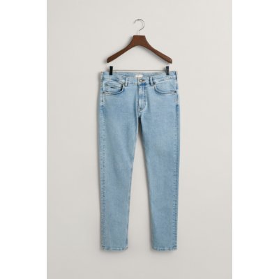 Gant džíny Slim Jeans light blue – Zboží Dáma
