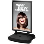 Jansen Display WINDTALKER City WTRA1 - černý, 670 x 1123 mm – Zboží Živě