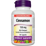 Webber Naturals Cinnamon 150 mg 60 kapslí – Hledejceny.cz