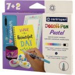 Centropen Popisovač 2737/8+1 Decor Pen METALIC 1,5 mm sada 8+1 – Zboží Mobilmania