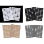 Suchý zip samolepicí obdélníčky 15x25 mm Varianta: 1 bílá, Balení: 1 karta – Zboží Dáma