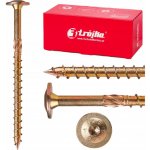 TESAŘSKÉ VRUTY DO DŘEVA S TALÍŘOVOU HLAVOU WKCP-06160 6x160 TORX 100 Ks – Hledejceny.cz