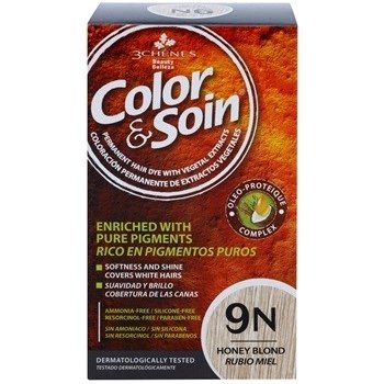 Color & Soin barva na vlasy 9N Medová blond 135 ml