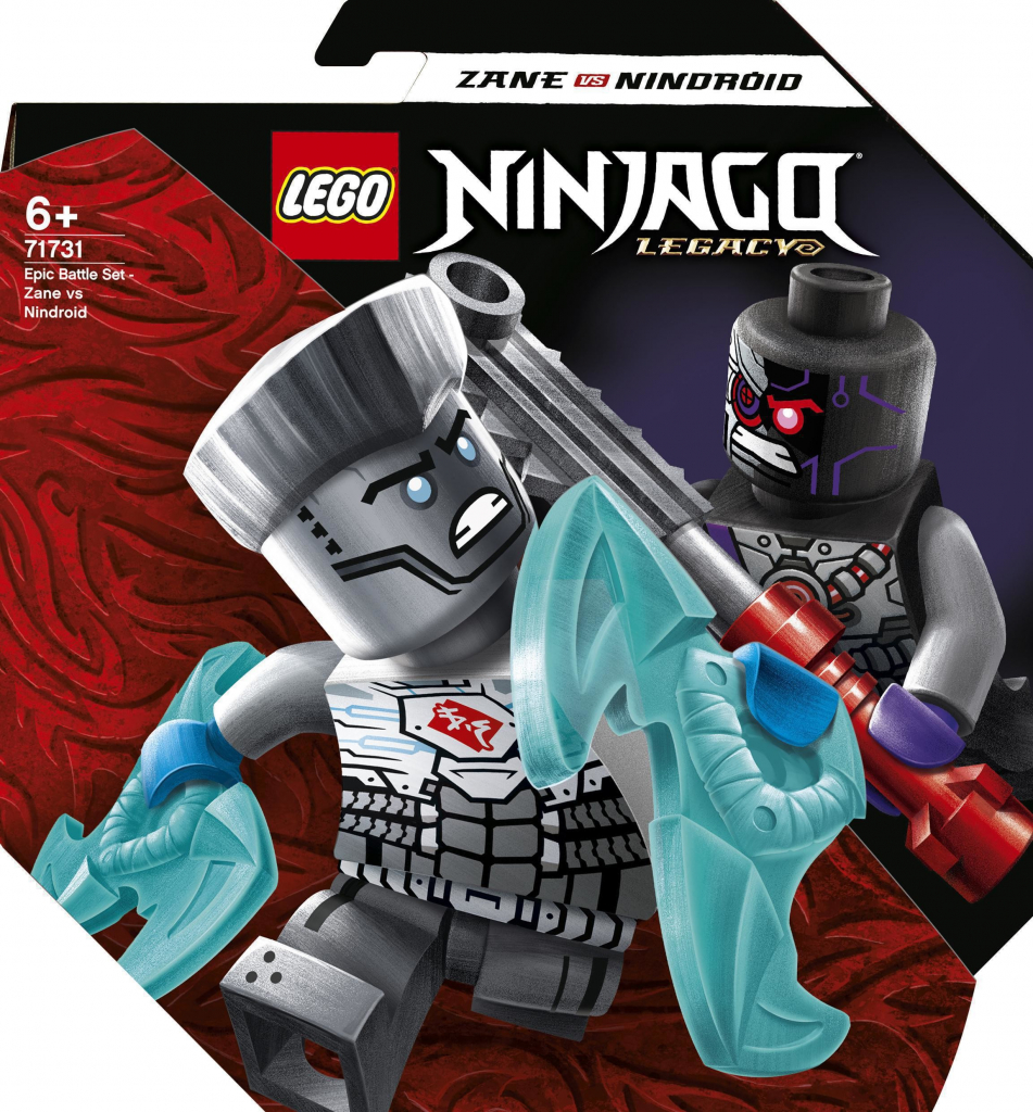LEGO® NINJAGO® 71731 Epický souboj Zane vs. Nindroid
