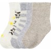 Kojenecká ponožka a punčocháčky lupilu Dívčí ponožky s BIO bavlnou 5 párů