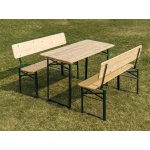 HAPPY GREEN Zahradní pivní set 120cm – Sleviste.cz