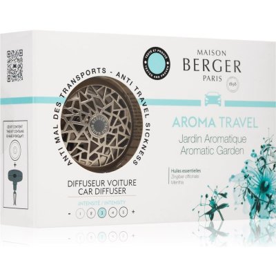 Maison Berger Paris Aroma Travel / Aromatická zahrada mat. stříbrný – Hledejceny.cz