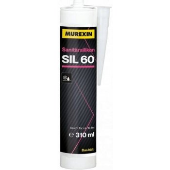 MUREXIN Silikon sanitární SIL 60 černá 310 ml