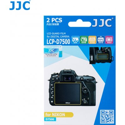 JJC antireflexní ochranná folie LCD Nikon D7500 – Zboží Živě
