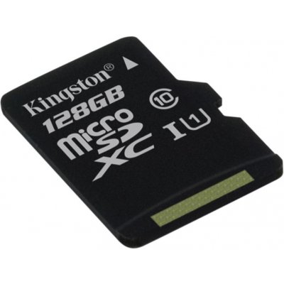 Kingston Canvas Select microSDXC 128 GB UHS-I U1 SDCS/128GBSP – Zboží Mobilmania