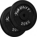 MOVIT litina závaží k činkám 2 x 20 kg 31 mm – Hledejceny.cz