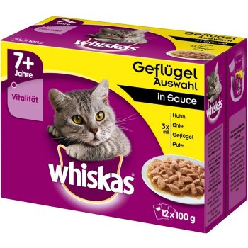 Whiskas Casserole drůbeží výběr jelly 12 x 85 g