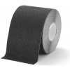 Stavební páska PROTISKLUZU Protiskluzová hrubozrnná páska 150 mm x 18,3 m černá