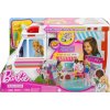 Výbavička pro panenky Mattel Barbie Barbie sanitka a klinika 2 v 1