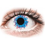 Gelflex CRAZY LENS - Harlequin - dioptrické jednodenní 2 čočky – Sleviste.cz