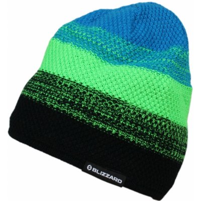 Blizzard čepice Cube black neon green blue – Hledejceny.cz