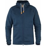 Fjällräven Övik Fleece Hoodie Navy – Zboží Dáma