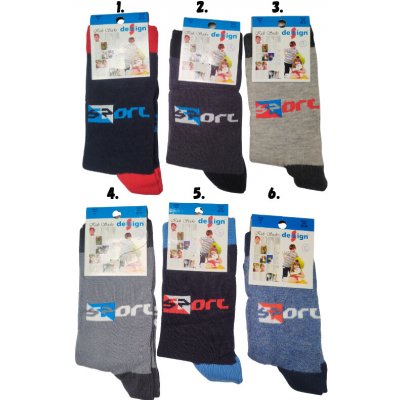 Design Socks Klasické dětské ponožky sport – Hledejceny.cz