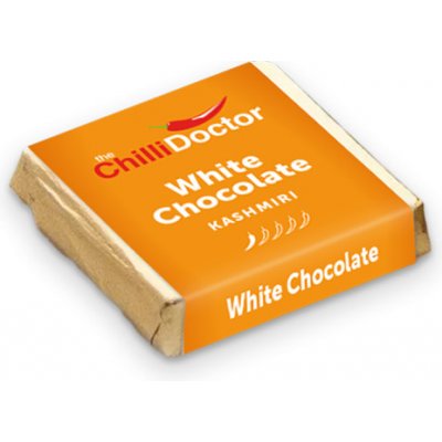 The Chilli Doctor Bílá čokoláda s chilli Kashmiri 5 g – Hledejceny.cz